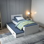 Hanah Home Somier Individual Blanco 100x193.6 cm